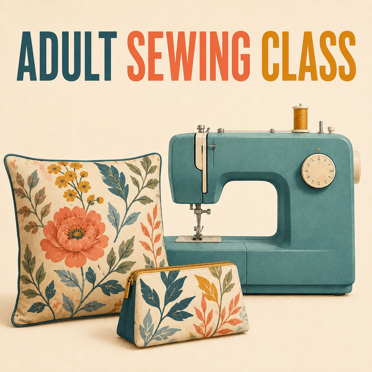 Adult Beginners’ Sewing Classes